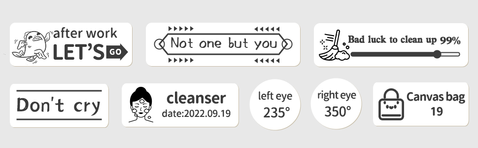 labels