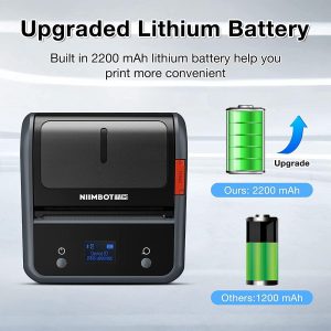 NIIMBOT B3S Thermal Label Printer - Streamline Labeling and Receipt Printing