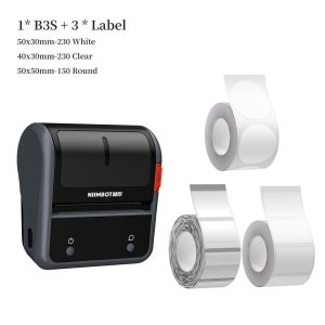 NIIMBOT B3S Thermal Label Printer - Streamline Labeling and Receipt Printing