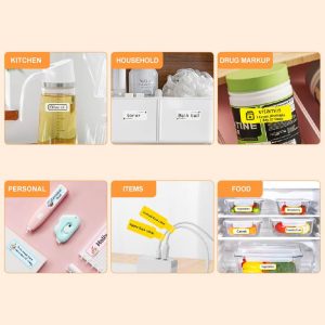 NIIMBOT N1 Colorful Label Stickers, Waterproof and High Temperature Resistance