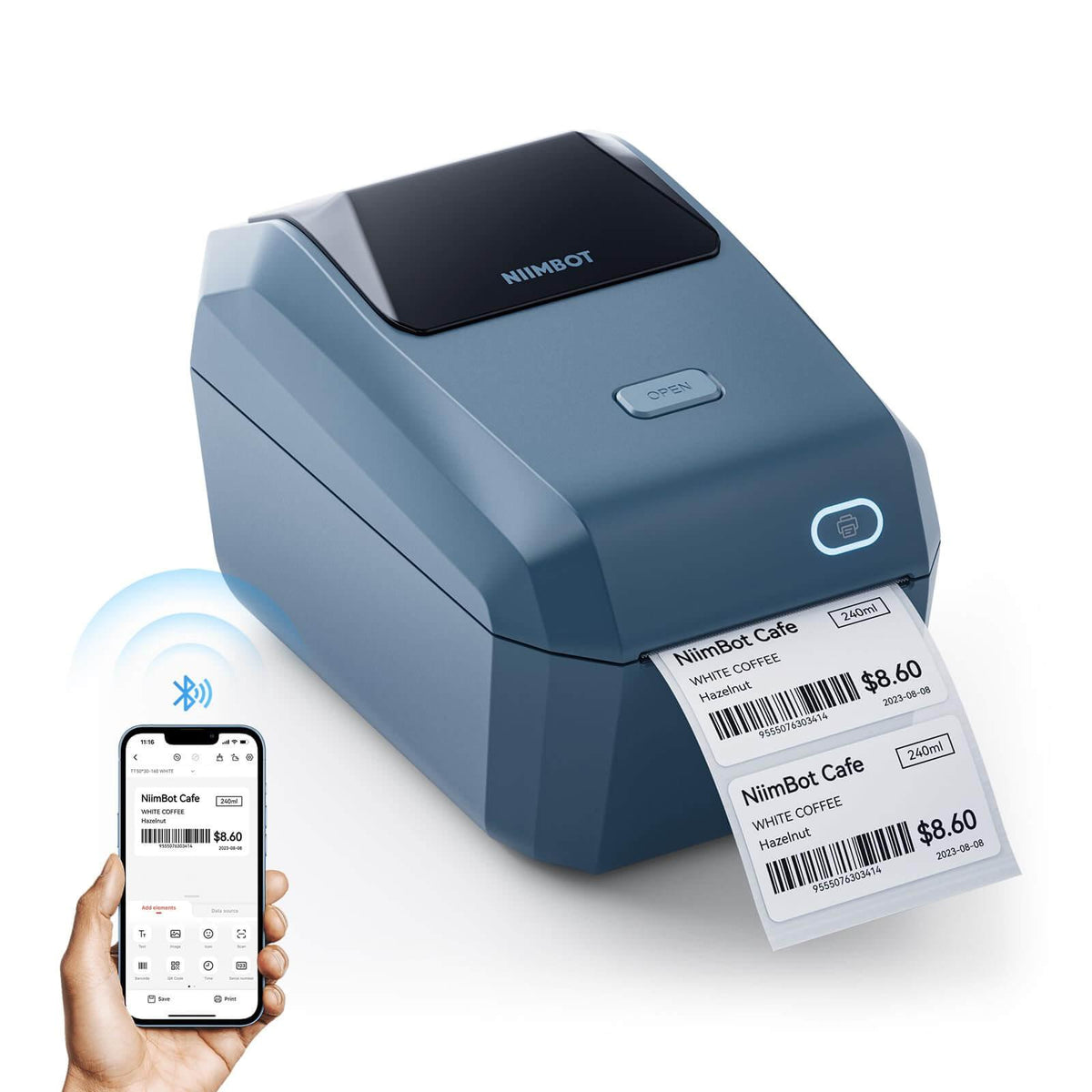 NIIMBOT K3 Thermal Inkless Label Maker - Efficiently Tool for Business