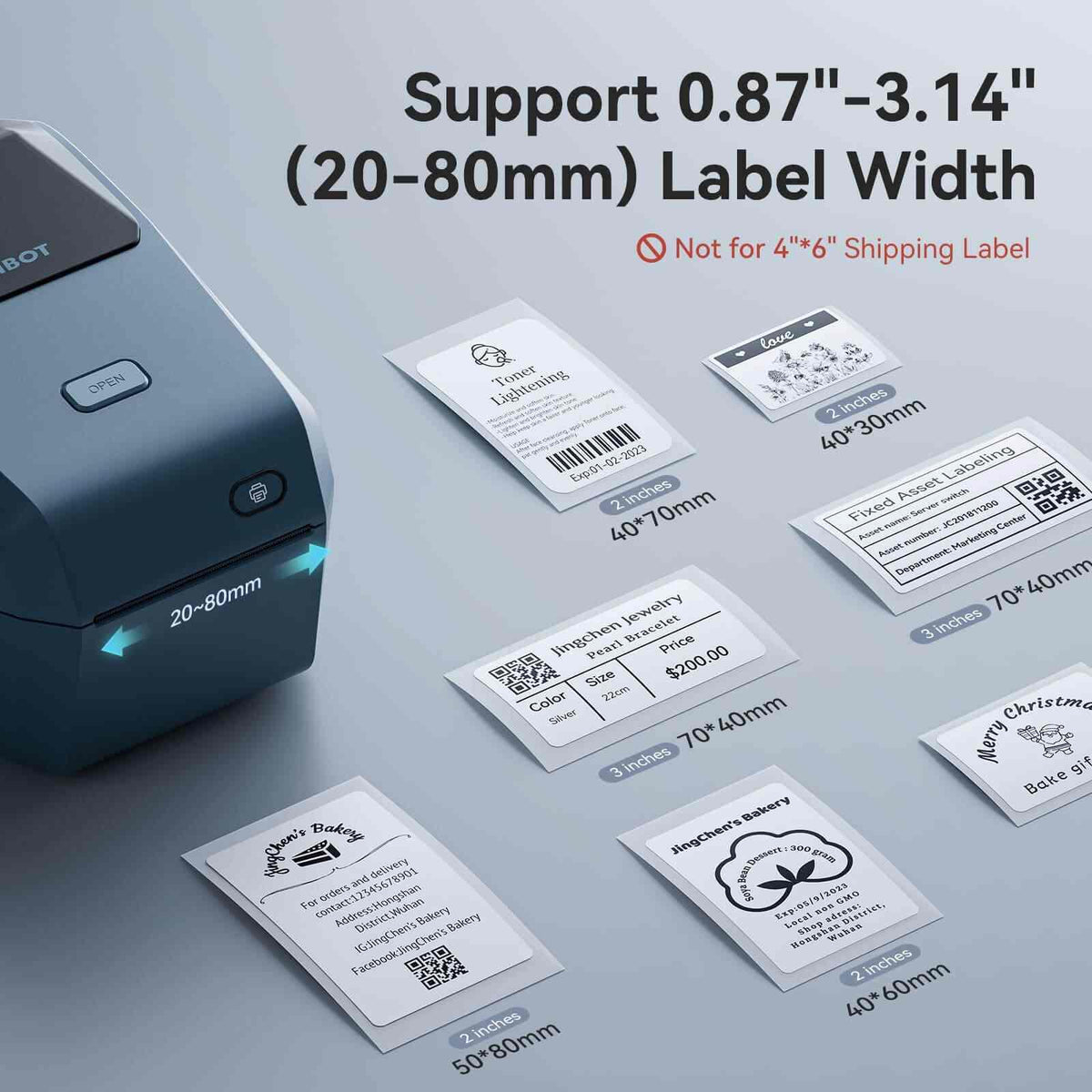 NIIMBOT K3 Thermal Inkless Label Maker - Efficiently Tool for Business