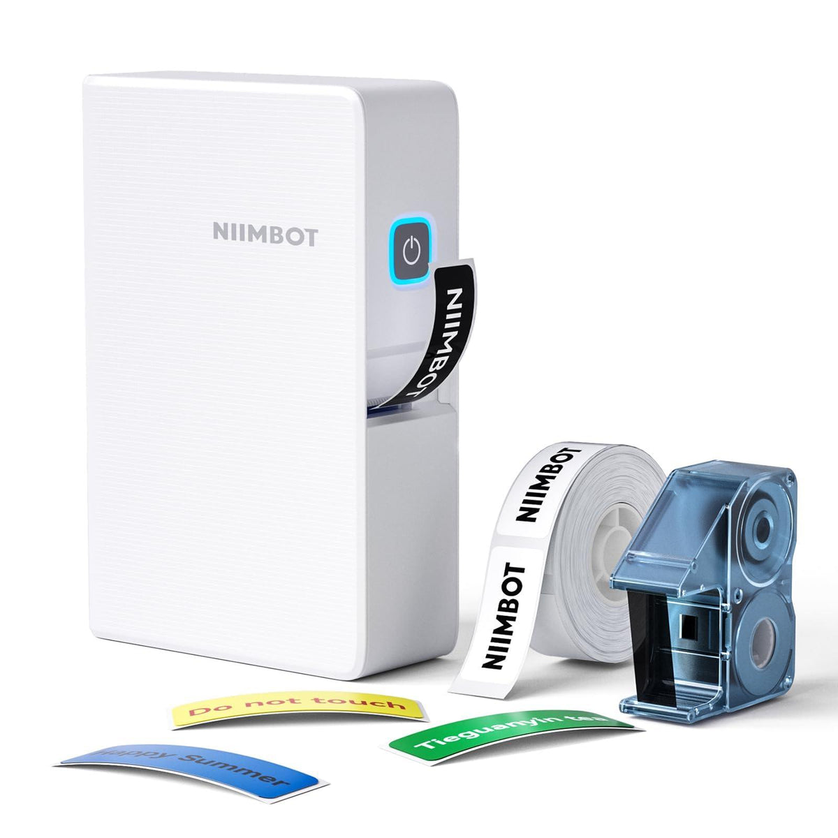 Niimbot N1 Smart Bluetooth Label Maker Machine, Handheld Thermal Transfer Printer for Gift Wrapping Ribbon, Home Storage Labels, Office Files, Jewelry Tags
