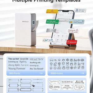 NIIMBOT N1 0.5 Inch Thermal Transfer Portable Bluetooth Label Maker