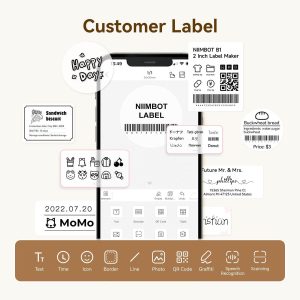 Clear Label Tape for B21, B1, B3S