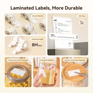 NIIMBOT B21 Pro 300dpi Label Printer, Photo Printing, Bluetooth Connection for Notes,Photos, Study Graphics, Memo Maker