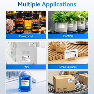 NIIMBOT M3 Inkless Label Maker, Bluetooth Color Thermal Transfer Printer for Shipping