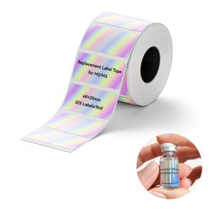 Hologram Label Paper for M2/M3, Suitable for Medicine Bottle Labeling