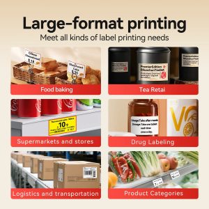 NIIMBOT B4 Inkless Thermal Label Maker for Supermarket/Retail