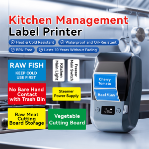 NIIMBOT M2 2-Inch Kitchen Label Maker for Food Prep, Storage & Kitchen Management