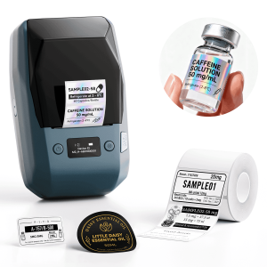 NIIMBOT M2 Thermal Transfer Label Maker, Smart Color Printing with Phones & PC for Office, Lab, Vial Bottle