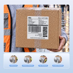 NIIMBOT B4 4-Inch Thermal Label Printer for Shipping Label, Package Label & Warehouse Logistic