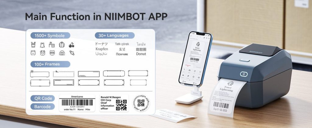 Máy in nhãn NIIMBOT K3 khổ 3 inch