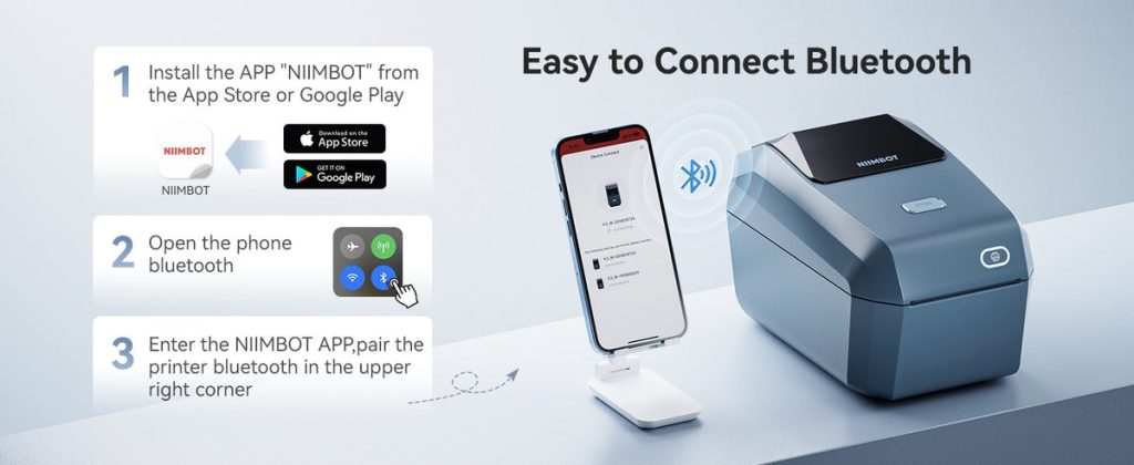 Máy in nhãn NIIMBOT K3 khổ 3 inch