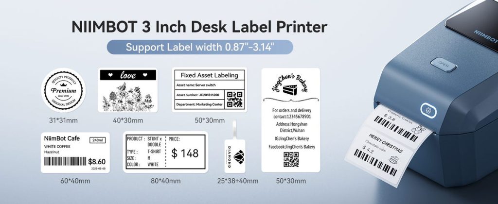 Máy in nhãn NIIMBOT K3 khổ 3 inch
