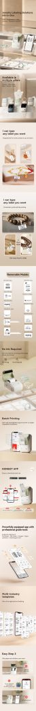 NIIMBOT B1 Thermal Jewelry Label Printer