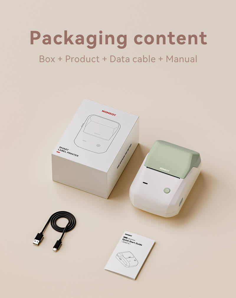 Máy in nhãn NIIMBOT B1 Pro 300dpi in tem giá hoa